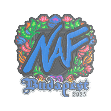 Sticker | NAF (Embroidered) | Budapest 2025