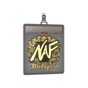 Sticker Slab | NAF (Gold) | Budapest 2025