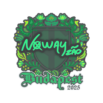 Sticker | noway | Budapest 2025