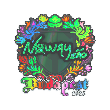 Sticker | noway (Holo) | Budapest 2025