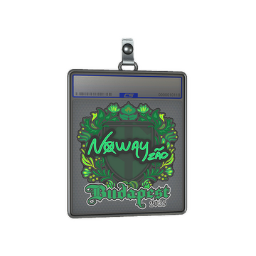 Sticker Slab | noway | Budapest 2025