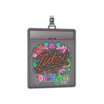 Sticker Slab | nitr0 (Holo) | Budapest 2025