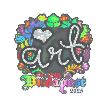 Sticker | arT (Holo) | Budapest 2025