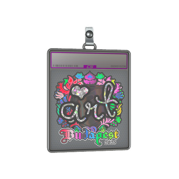 Sticker Slab | arT (Holo) | Budapest 2025