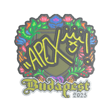 Sticker | apEX (Embroidered) | Budapest 2025