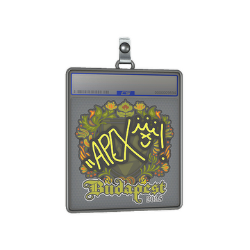 Sticker Slab | apEX | Budapest 2025