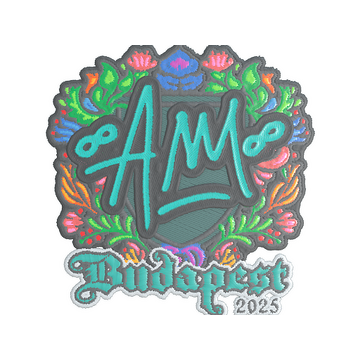 Sticker | AW (Embroidered) | Budapest 2025