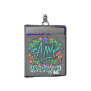 Sticker Slab | AW (Embroidered) | Budapest 2025