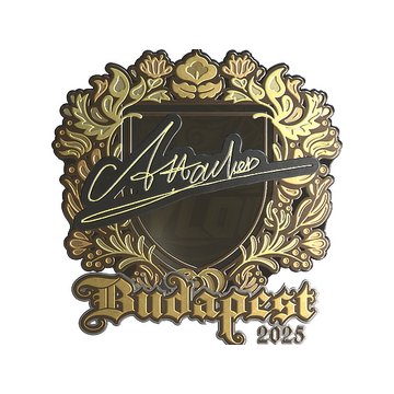 Sticker | Attacker (Gold) | Budapest 2025