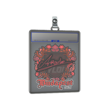 Sticker Slab | Attacker | Budapest 2025