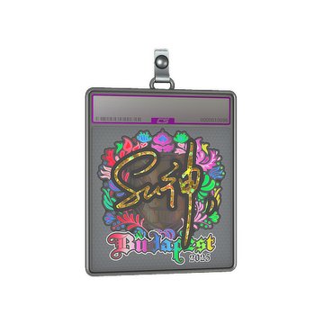 Sticker Slab | C4LLM3SU3 (Holo) | Budapest 2025