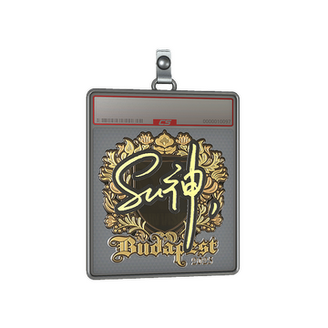 Sticker Slab | C4LLM3SU3 (Gold) | Budapest 2025