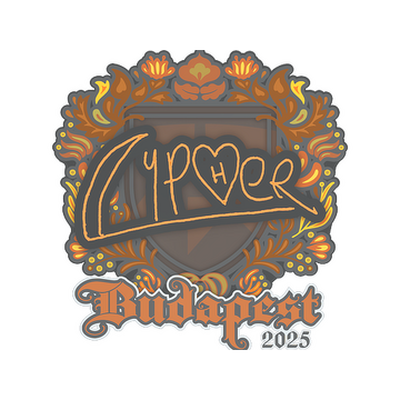 Sticker | Cypher | Budapest 2025