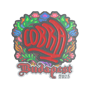 Sticker | cobra (Embroidered) | Budapest 2025