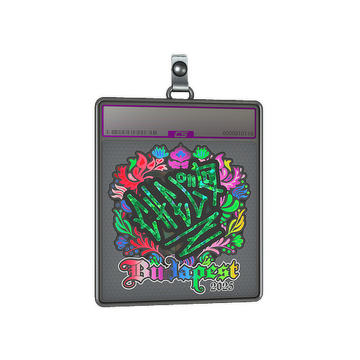 Sticker Slab | chelo (Holo) | Budapest 2025