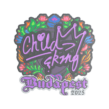 Sticker | ChildKing (Embroidered) | Budapest 2025