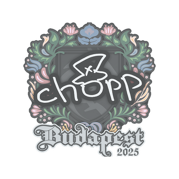 Sticker | chopper | Budapest 2025