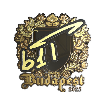 Sticker | b1t (Gold) | Budapest 2025