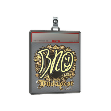 Sticker Slab | br0 (Gold) | Budapest 2025