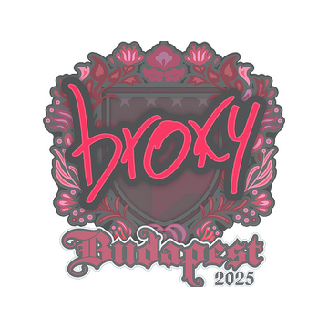 Sticker | broky | Budapest 2025