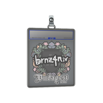 Sticker Slab | brnz4n | Budapest 2025