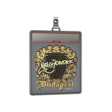 Sticker Slab | BELCHONOKK (Gold) | Budapest 2025