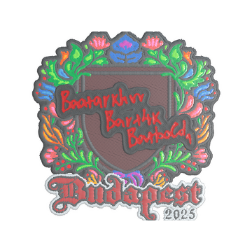 Sticker | Bart4k (Embroidered) | Budapest 2025