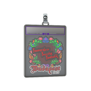 Sticker Slab | Bart4k (Embroidered) | Budapest 2025