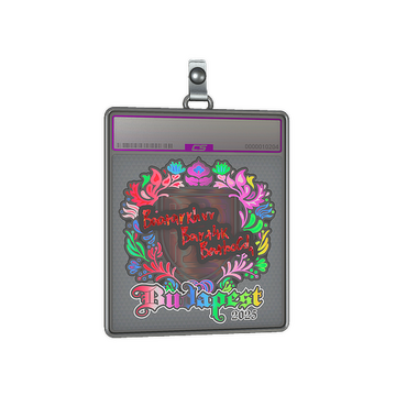 Sticker Slab | Bart4k (Holo) | Budapest 2025