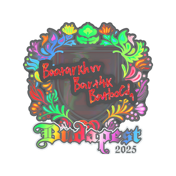 Sticker | Bart4k (Holo) | Budapest 2025