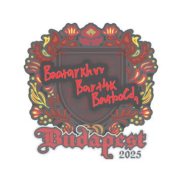 Sticker | Bart4k | Budapest 2025