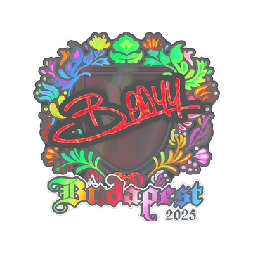 Sticker | bodyy (Holo) | Budapest 2025