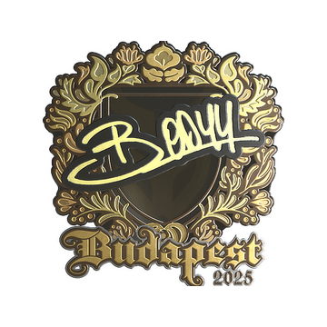 Sticker | bodyy (Gold) | Budapest 2025