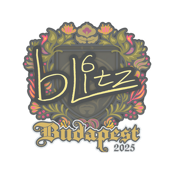 Sticker | bLitz | Budapest 2025