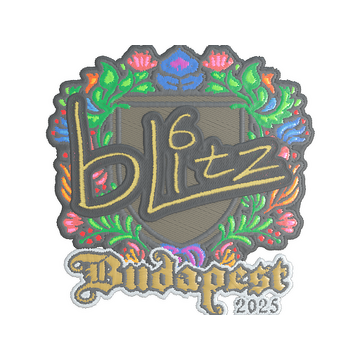Sticker | bLitz (Embroidered) | Budapest 2025