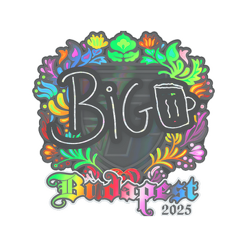 Sticker | biguzera (Holo) | Budapest 2025