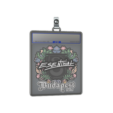 Sticker Slab | esenthial | Budapest 2025