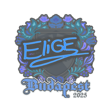 Sticker | EliGE | Budapest 2025