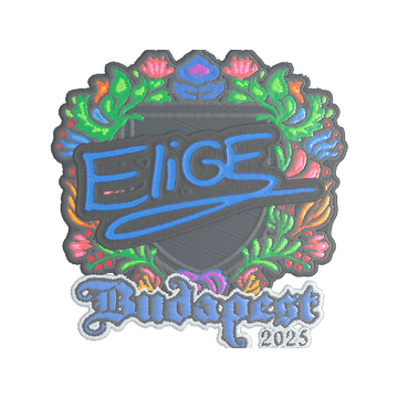 Sticker | EliGE (Embroidered) | Budapest 2025