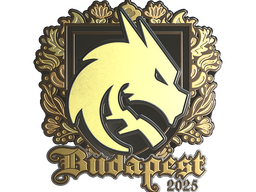 Sticker | Team Spirit (Gold) | Budapest 2025