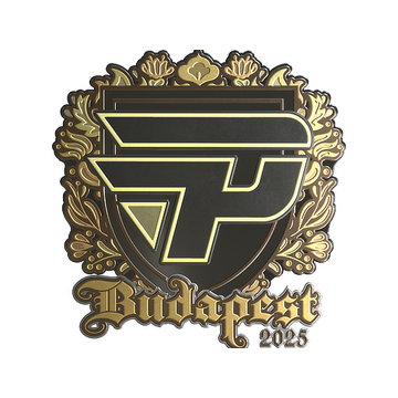 Sticker | paiN Gaming (Gold) | Budapest 2025