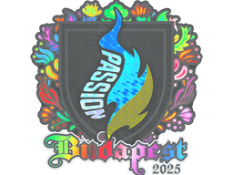 Sticker | Passion UA (Holo) | Budapest 2025
