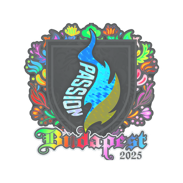 Sticker | Passion UA (Holo) | Budapest 2025