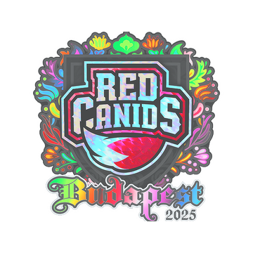 Sticker | RED Canids (Holo) | Budapest 2025