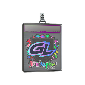 Sticker Slab | GamerLegion (Holo) | Budapest 2025