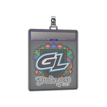 Sticker Slab | GamerLegion (Embroidered) | Budapest 2025