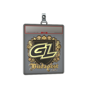 Sticker Slab | GamerLegion (Gold) | Budapest 2025