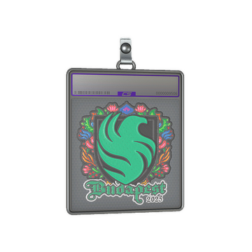 Sticker Slab | Falcons (Embroidered) | Budapest 2025