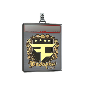 Sticker Slab | FaZe Clan (Gold) | Budapest 2025