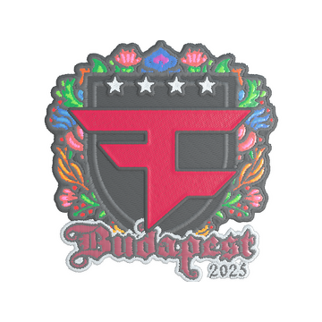 Sticker | FaZe Clan (Embroidered) | Budapest 2025
